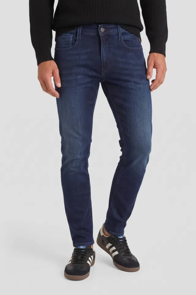 Replay slim fit jeans ANBASS dark blue