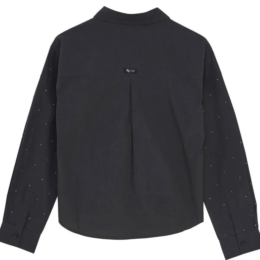 Indian Blue Jeans blouse zwart, foto 4