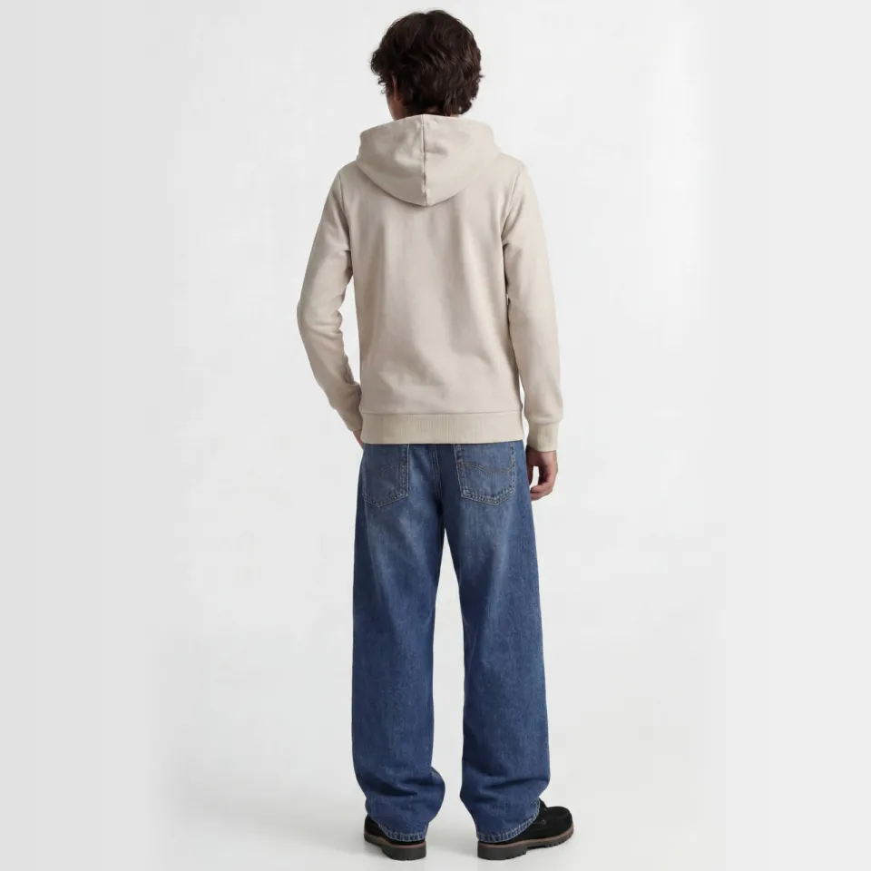 Jack & Jones JUNIOR hoodie JJEBRADLEY ecru, foto 3