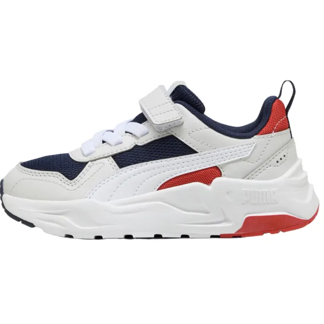Puma Trinity 2 LT sneakers met klittenband meerkleurig donkerblauw/wit, foto 2