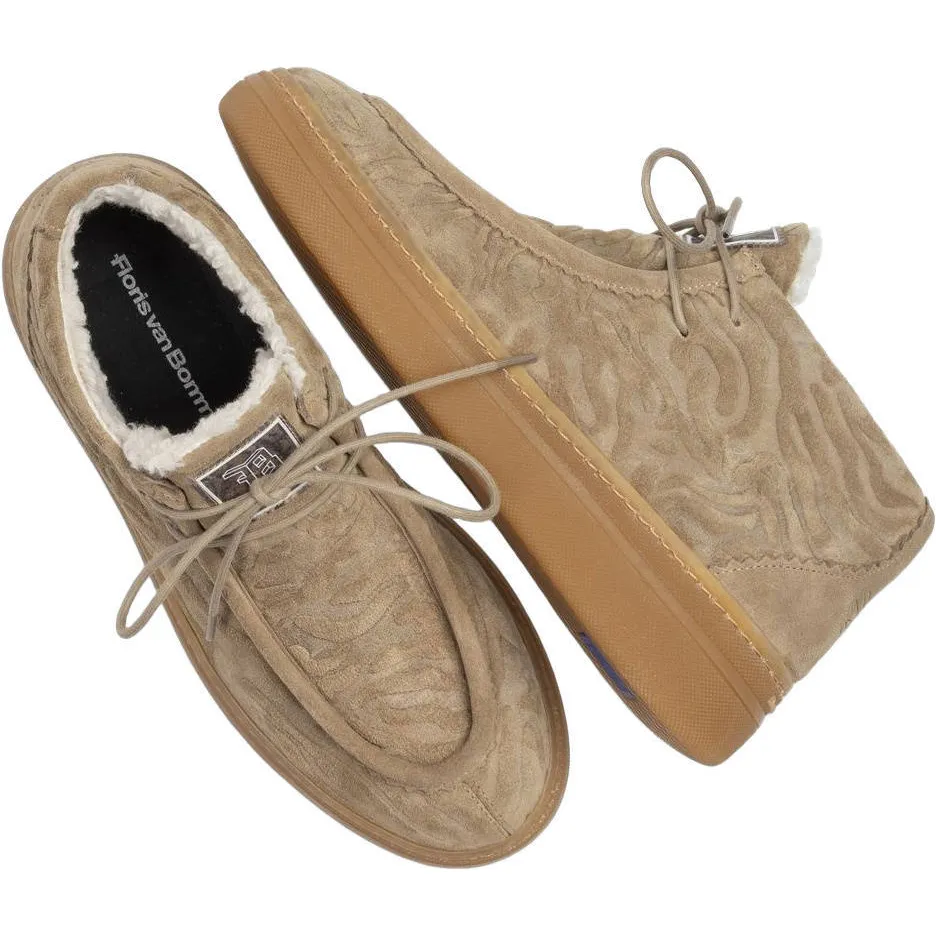 Floris Van Bommel Fygi 03.01 hoge sneaker beige, foto 4