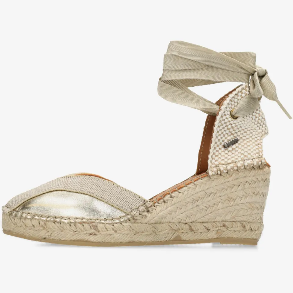 Shabbies Amsterdam Kaila Ki Seven espadrille lichtgoud goud, foto 5