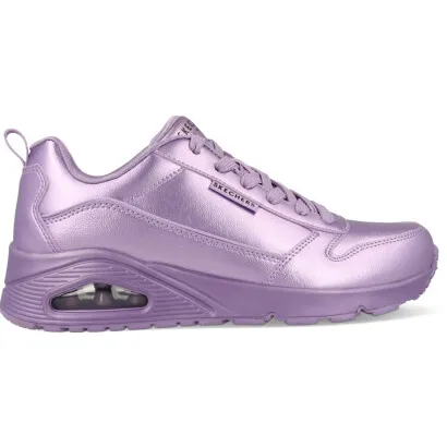 Skechers Uno Galactic Gal lage sneakers violet Paars