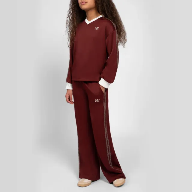 Nik & Nik joggingbroek donkerrood