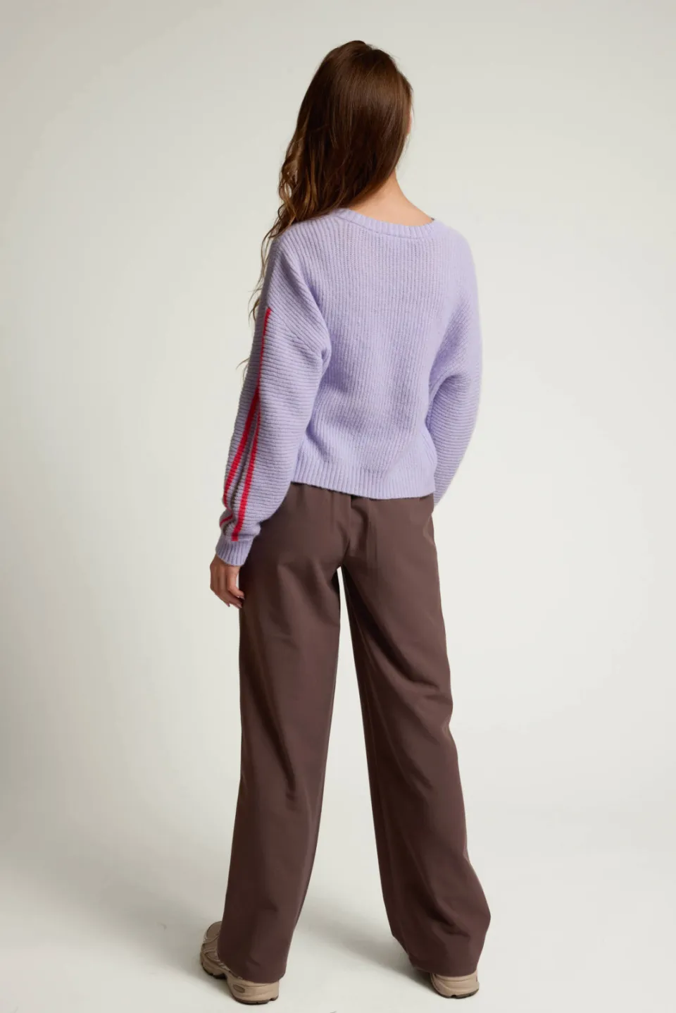LOOXS 10sixteen loose fit pantalon bruin, foto 7