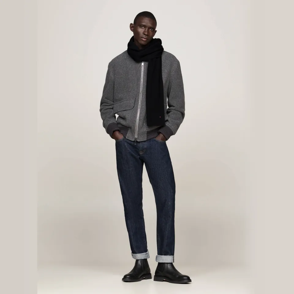 Tommy Hilfiger Flag sjaal zwart, foto 3