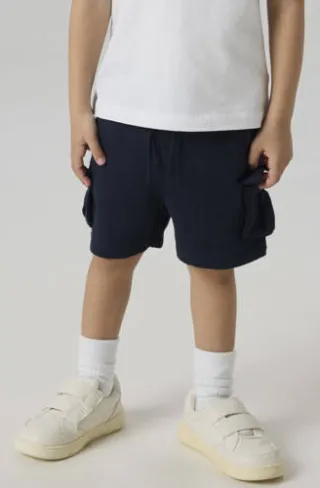NAME IT MINI sweatshort donkerblauw dark sapphire, foto 5