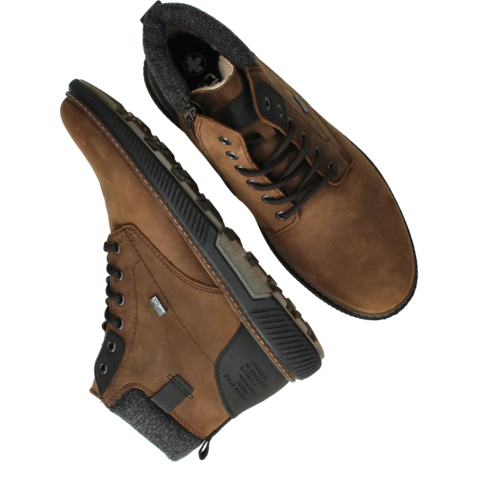Rieker veterboots heren bruin, foto 5