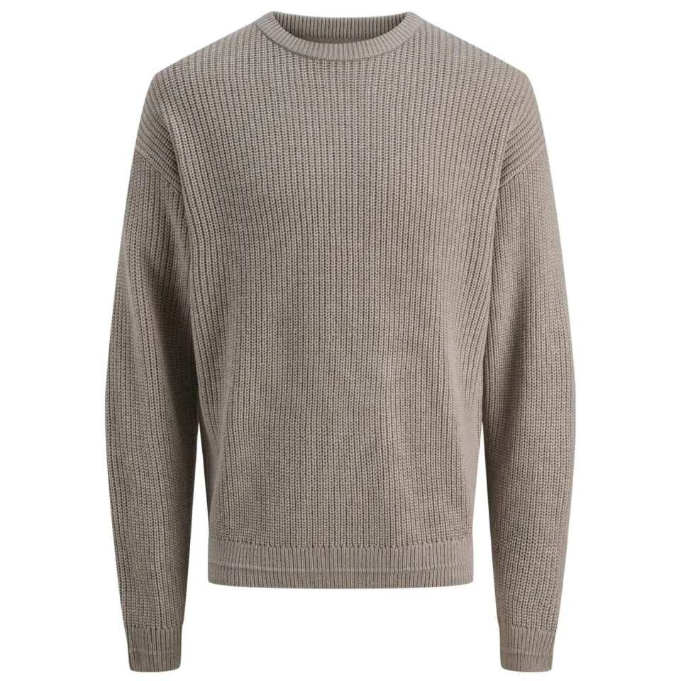 Jack & Jones JUNIOR trui bruin grof gebreid, foto 2