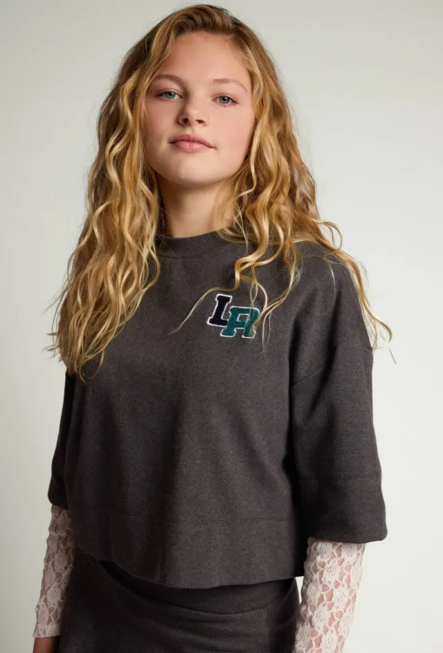 LOOXS 10sixteen rechtvallende longsleeve grijs, foto 6