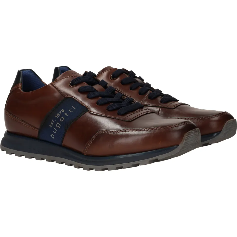Bugatti Cirino veterschoen cognac, foto 3