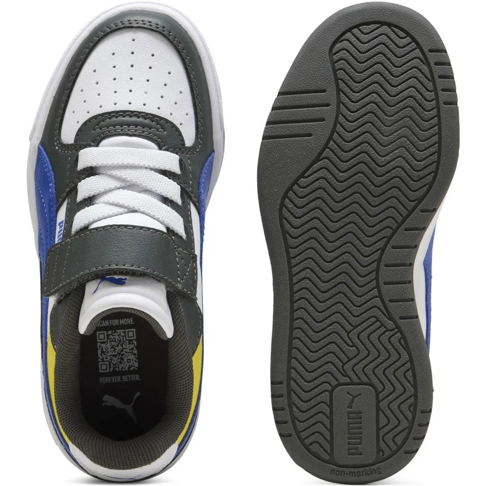 Puma Caven III Block sneakers grijs/kobaltblauw/wit, foto 6