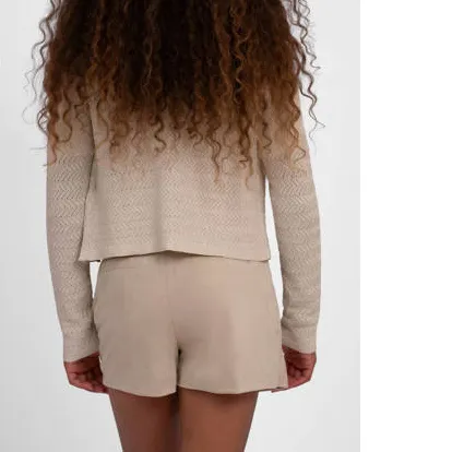 Nik & Nik suède skort beige, foto 4