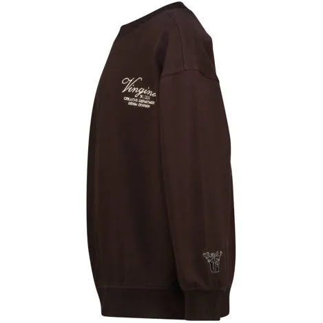 Vingino oversized sweater met backprint - donkerbruin, foto 4