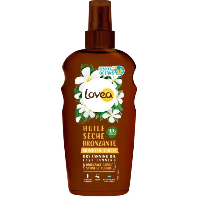 Lovea Dry Tanning Oil Spray droge bruiningsolie