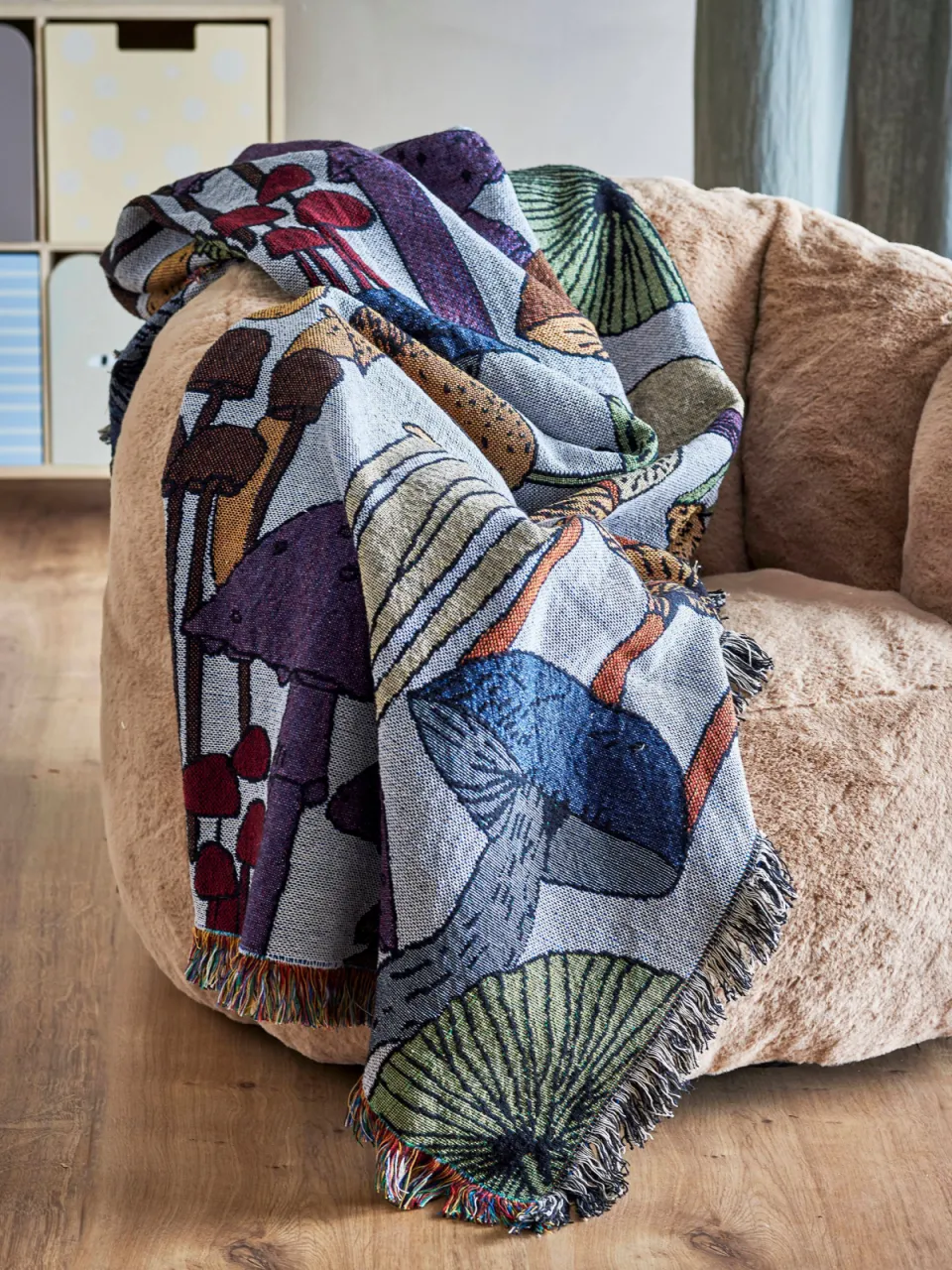 Bloomingville Mini plaid Sonam meerkleurig multi, foto 4