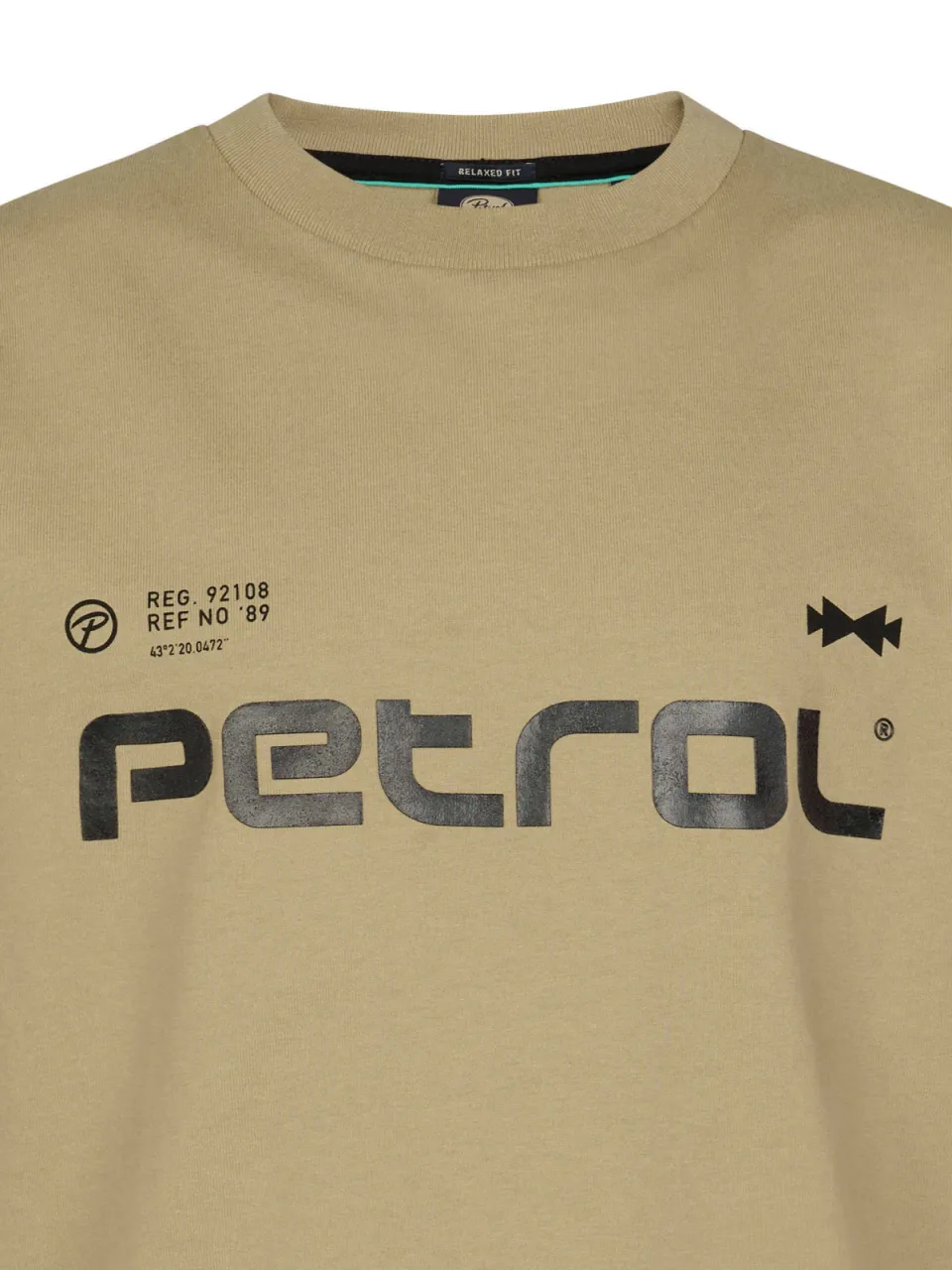 Petrol Industries zand T-shirt, foto 7