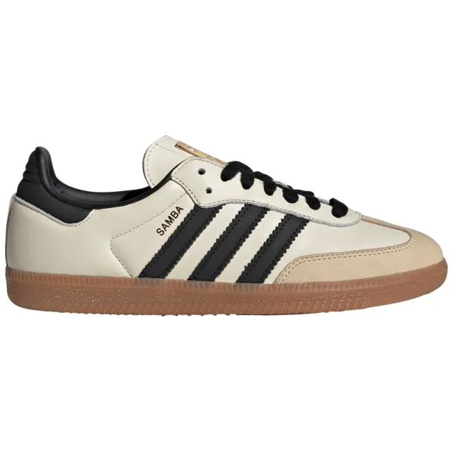 Adidas Originals Samba leren sneakers - beige/zwart