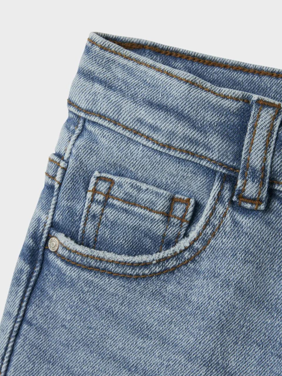 NAME IT MINI baggy jeans medium blue denim, foto 8