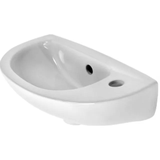 Plieger Compact Fontein 42x22 cm Wit