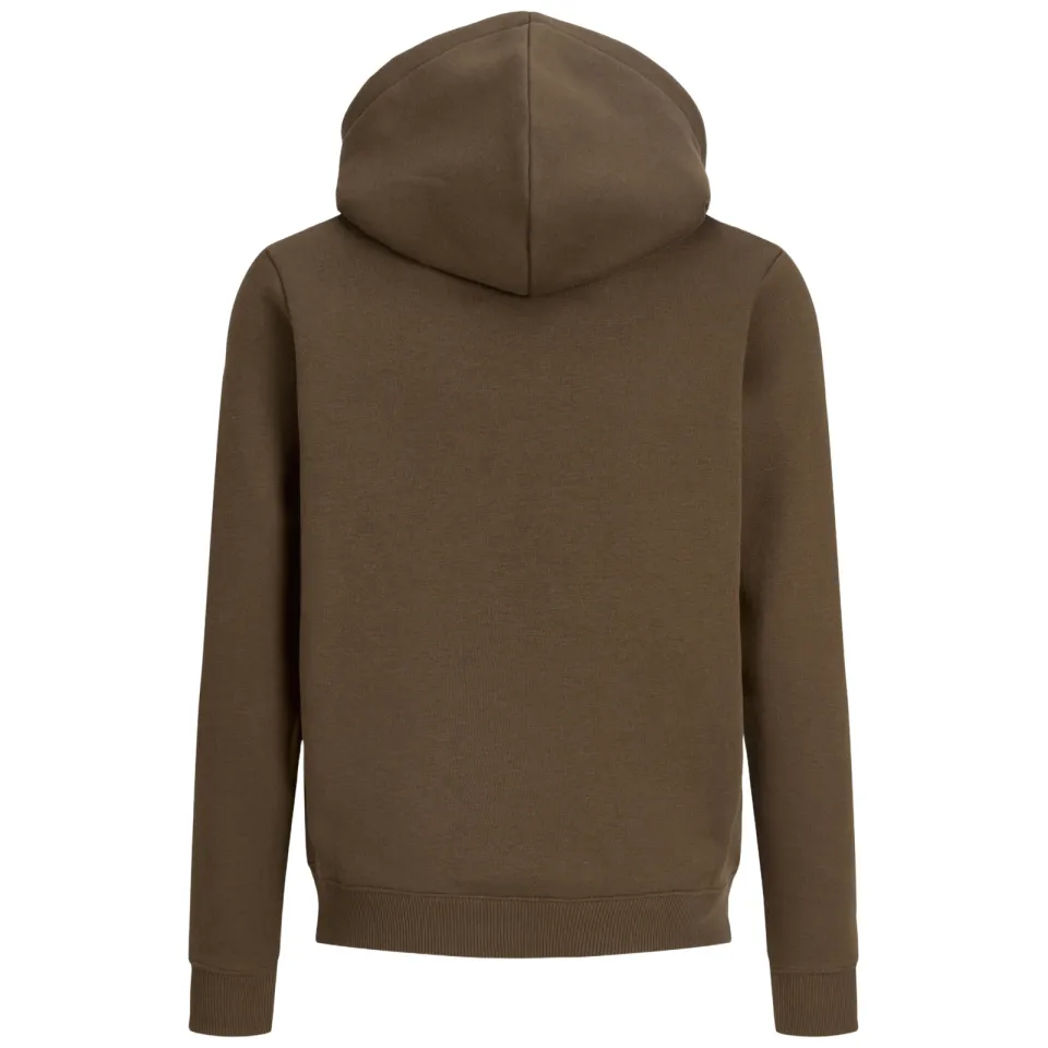 Jack & Jones JUNIOR hoodie met logo - bruin, foto 3