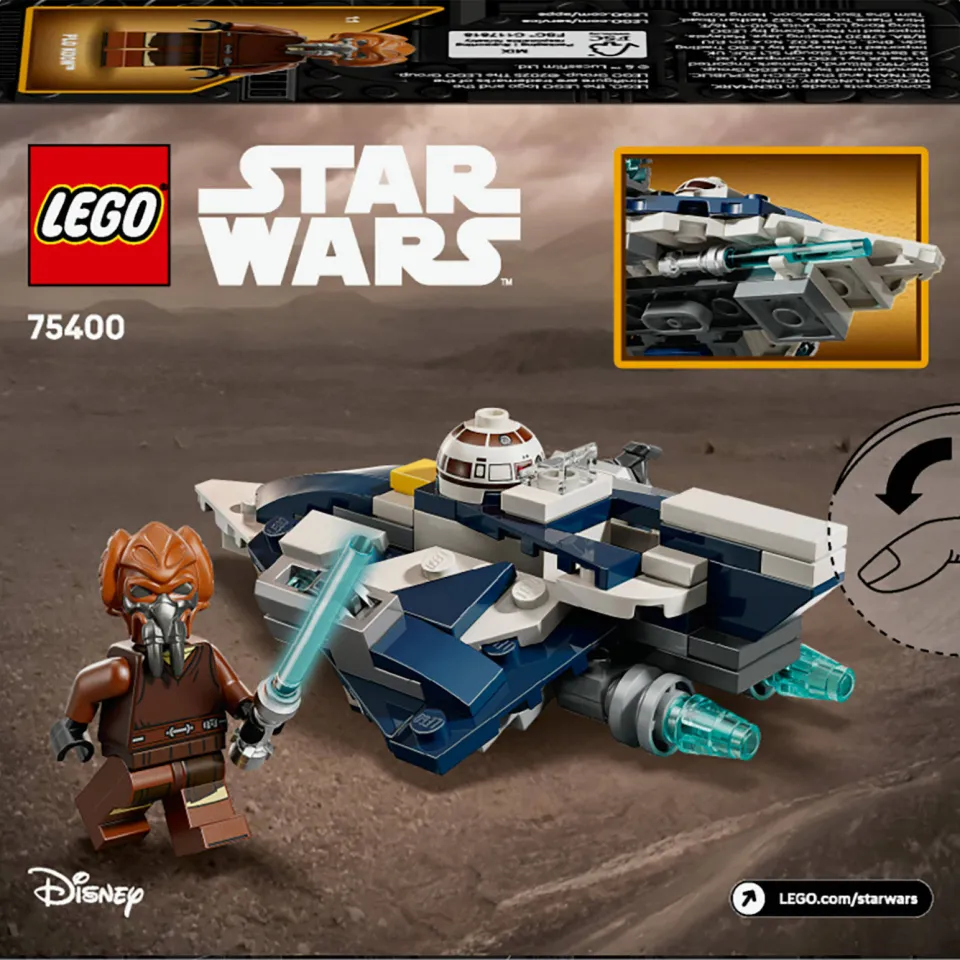Lego Star Wars Plo Koons Jedi Starfighter™ Microfighter 75400, foto 3