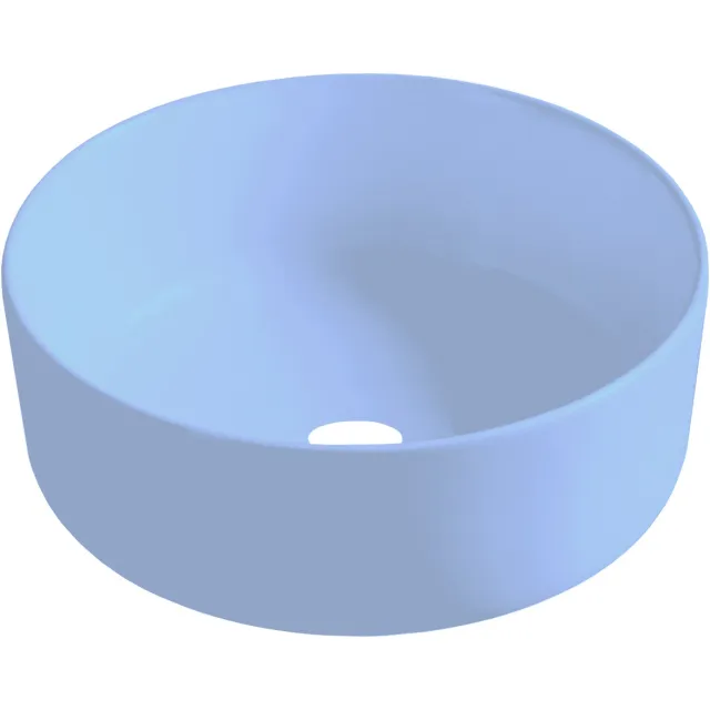 Best Design Waskom Best Design Luzz 40 cm Mat Lichtblauw