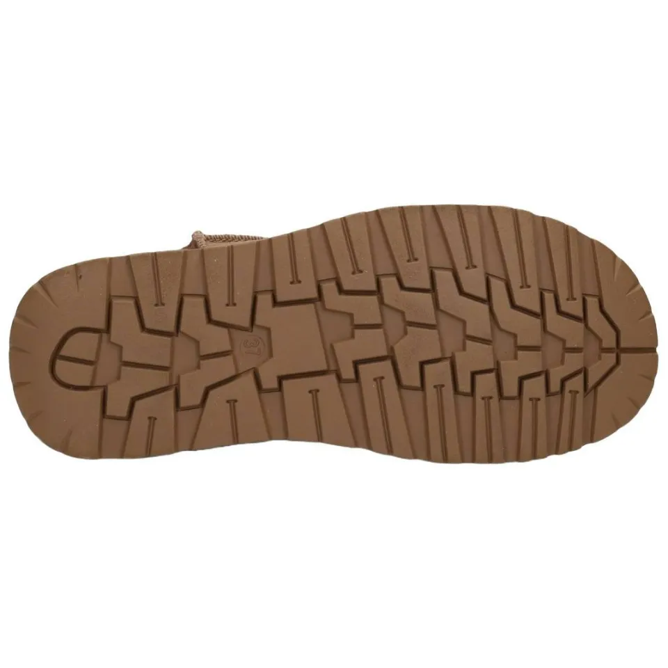 Poelman Eliza suède enkelboots met plateauzool - taupe, foto 6