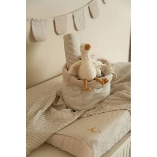 Little Dutch Pure Soft hydrofiele swaddle doek beige, foto 5
