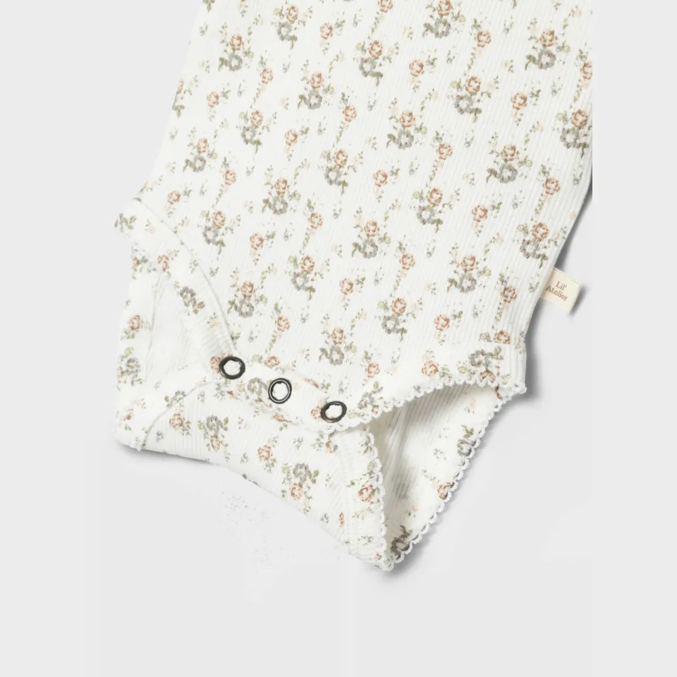 Lil' Atelier BABY romper NBFGAGO offwhite, foto 5