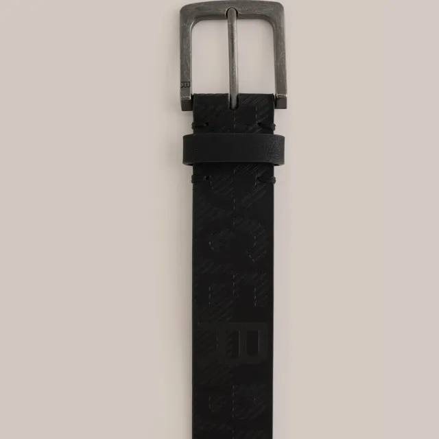 WE Fashion imitatieleren riem zwart, foto 2