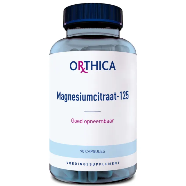 Orthica Magnesiumcitraat-125 capsules