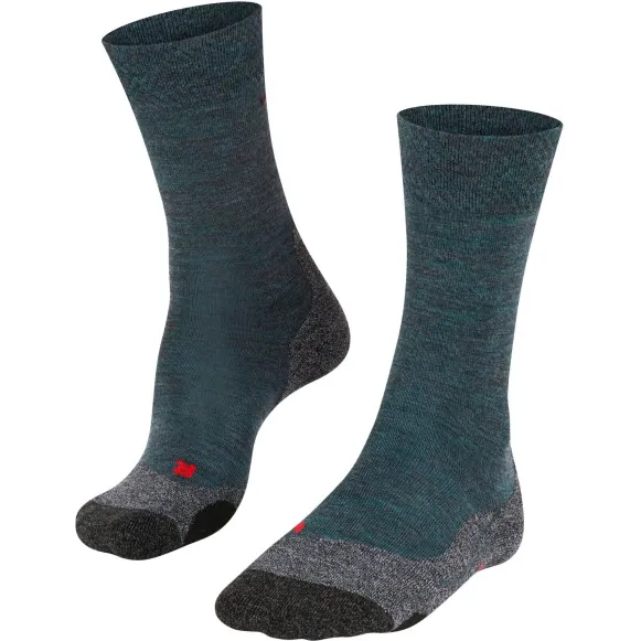 Falke TK2 Melange wandelsok blauw