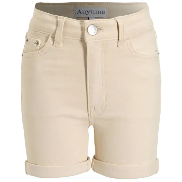 Anytime denim short ecru