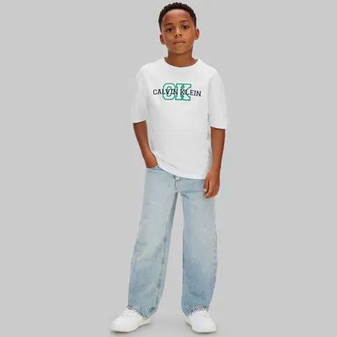 Calvin Klein T-shirt met logo wit, foto 4