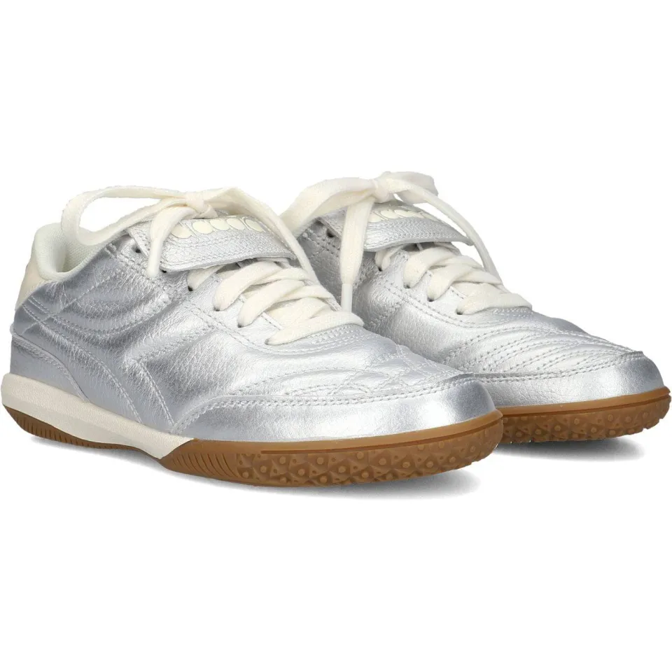 Diadora Sneakers Gold Indoor Zilver, foto 2