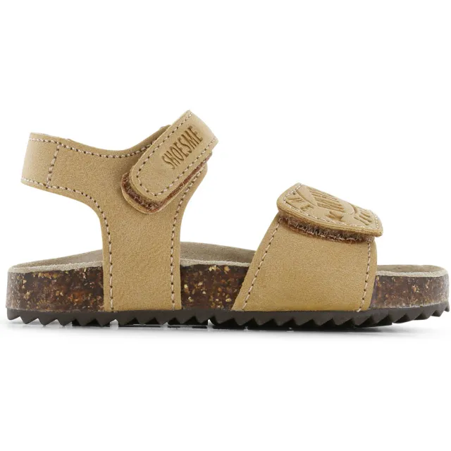 Shoesme leren sandalen taupe