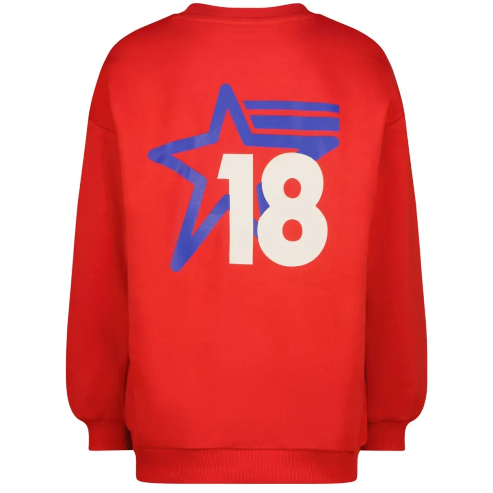 Raizzed sweater rood, foto 4