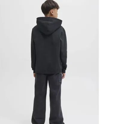Jack & Jones JUNIOR hoodie zwart, foto 3