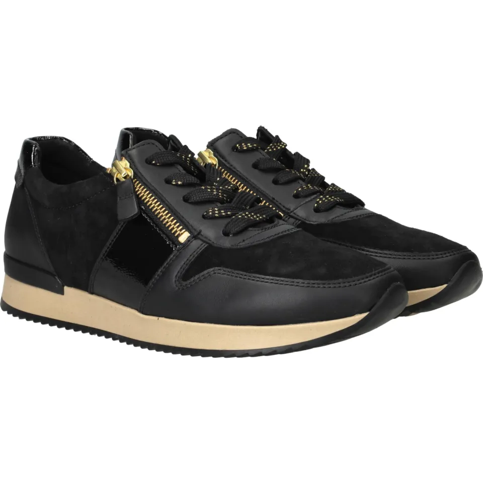 Gabor Perfect Fit 6019 lage sneakers zwart, foto 3