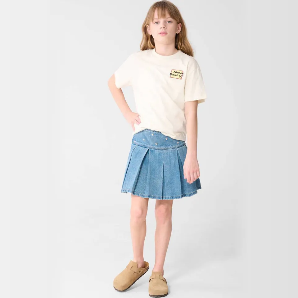 Shoeby T-shirt met backprint ecru, foto 4