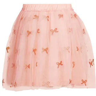 Orange Stars tule rok met glitters lichtroze, foto 4