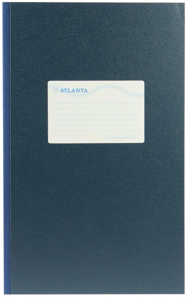 Atlanta by Jalema Notitieboek djois atlanta gelijmd 330x205 192blz Lijn blauw