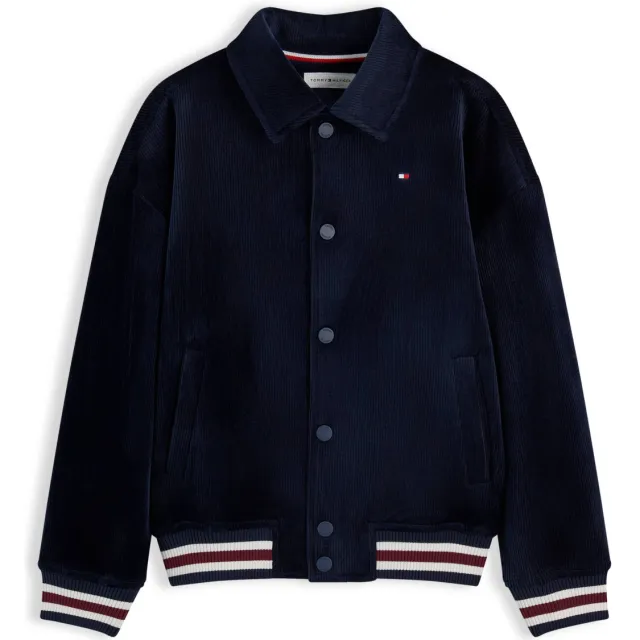 Tommy Hilfiger bomberjack donkerblauw met kraag