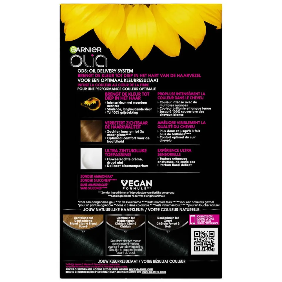 Garnier Olia haarkleuring 5.0 lichtbruin