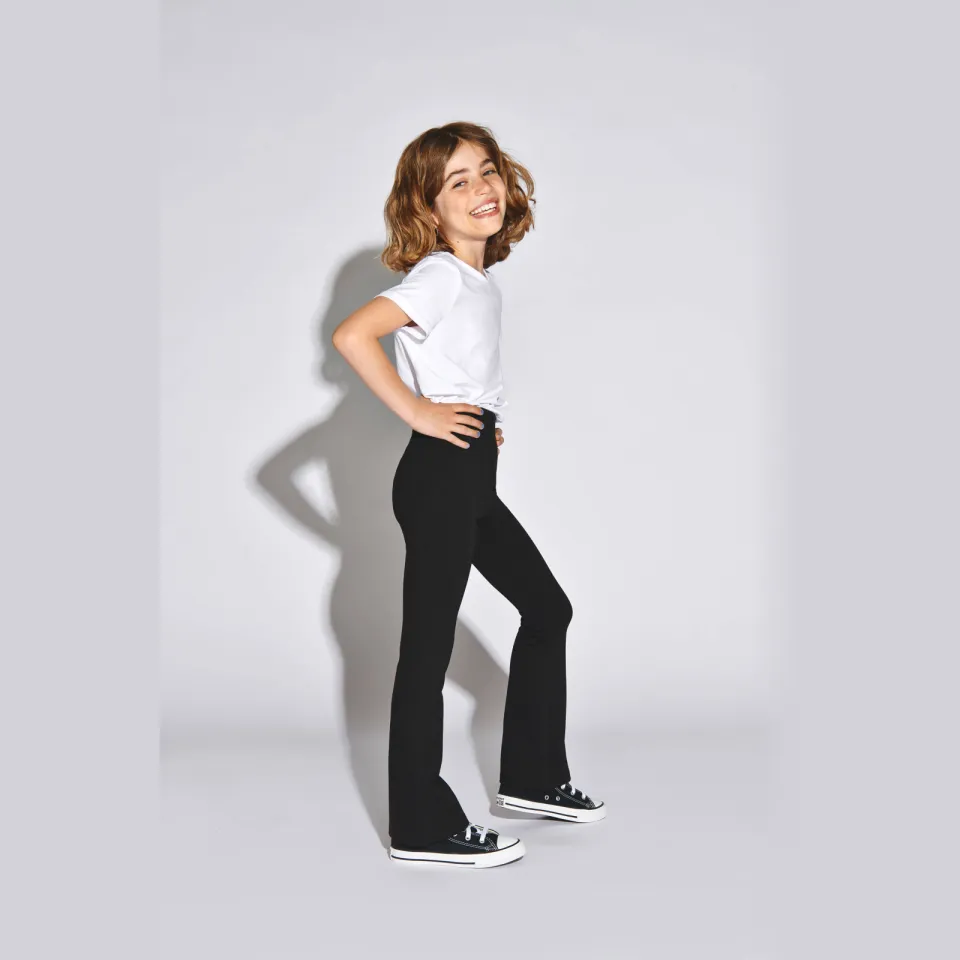 Only KONPAIGE flared broek zwart, foto 3