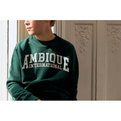 Ambique sweater donkergroen, foto 3