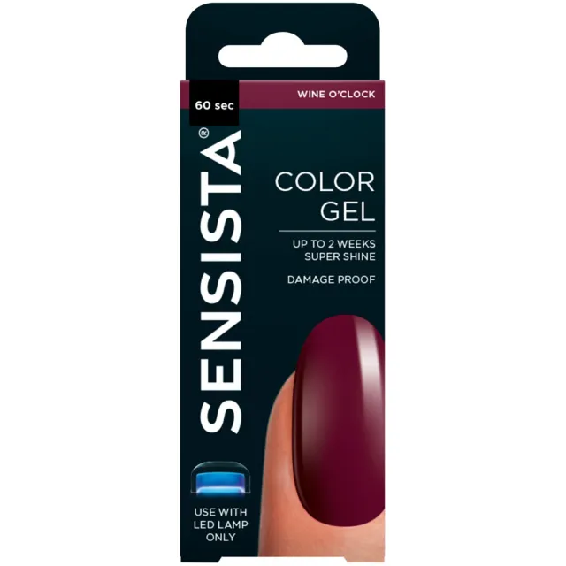 Sensista Color Gel Wine O'Clock nagellak, foto 2