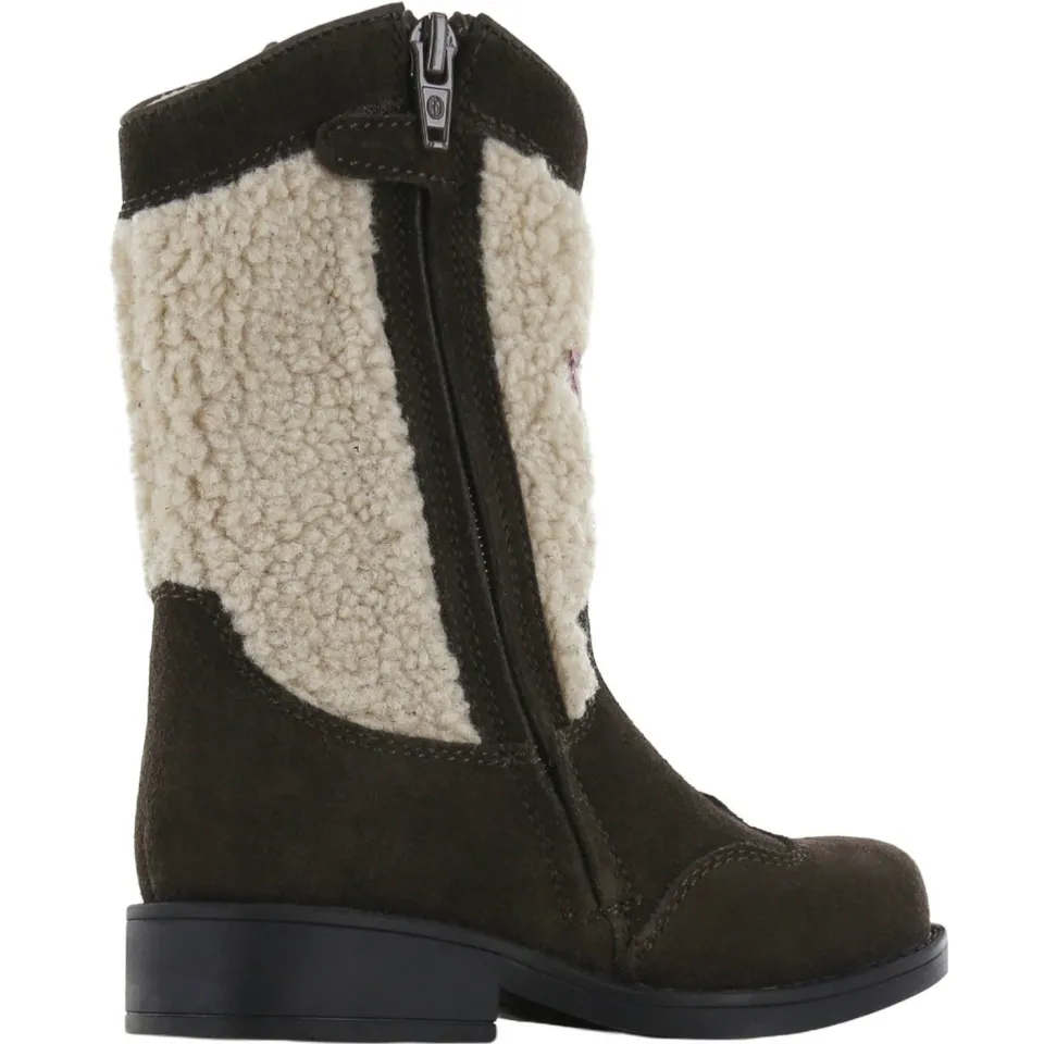 Shoesme Teddy westernlaarzen donkerbruin bruin, foto 6