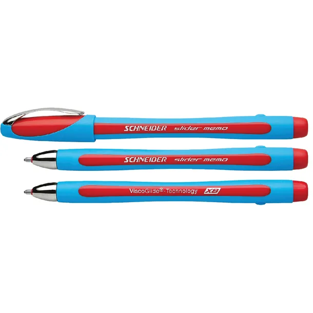 Schneider balpen memo, rood